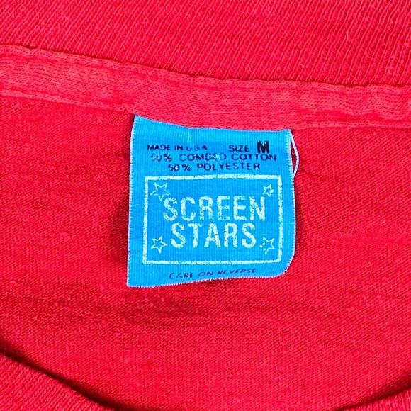 Vintage Screen Stars Chi Omega Sorority Lay In The Hay 1980 Crew Neck Tee - Picture 4 of 4